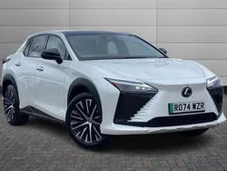Sonic white Used 2023 Lexus RZ 450e SUV | £38,499 (Super price)