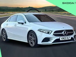 White Used 2021 Mercedes A200 Executive Sedan | £21,000 (Fair price)