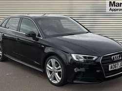 Black Used 2017 Audi A3 S-Line Hatchback | £10,990 (Fair price)