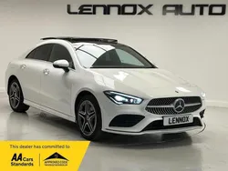 White Used 2022 Mercedes CLA250e AMG Line Premium Plus Sedan | £24,690 (Fair price)
