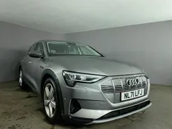 Grey Used 2021 Audi e-tron Advanced SUV | £19,499 (Good price)