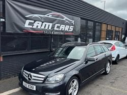 Black Used 2012 Mercedes C200 AMG Estate | £3,550 (Good price)