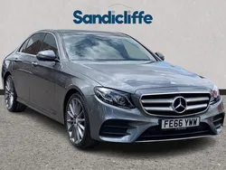 Grey Used 2016 Mercedes E220 AMG Line Premium Plus Sedan | £18,500 (Expensive)