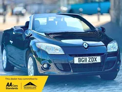 Black Used 2011 Renault Mégane Cabriolet Dynamique Cabriolet | £2,495 (Fair price)