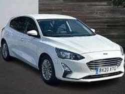 White Used 2020 Ford Focus Titanium Hatchback | £13,999 (Fair price)