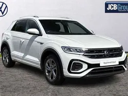 White Used 2023 VW T-Roc R-line SUV | £22,295 (Fair price)