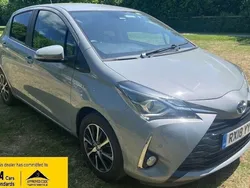 Grey Used 2018 Toyota Yaris Hybrid Hatchback | £11,680 (Good price)