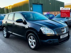 Black Used 2009 Nissan Qashqai Visia SUV | £1,690 (Good price)