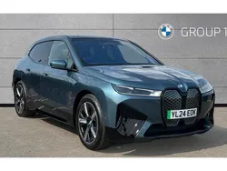 Blue Used 2024 BMW iX M Sport SUV | £47,993 (Fair price)