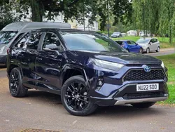 Blue/black Used 2022 Toyota RAV4 Hybrid SUV | £20,999