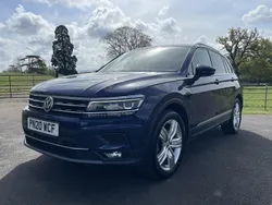 Blue Used 2020 VW Tiguan SEL SUV | £19,495 (Fair price)