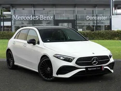 White Used 2025 Mercedes A200 AMG Line Premium Plus Hatchback | £30,874