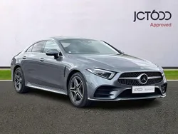 Grey Used 2018 Mercedes CLS350 AMG Line Premium Plus Coupe | £26,000 (Fair price)