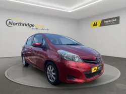 Red Used 2012 Toyota Yaris Hatchback | £4,699 (Fair price)