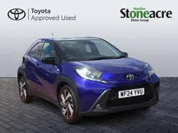 Blue Used 2024 Toyota Aygo Hatchback | £13,750 (Fair price)