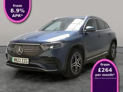 Blue Used 2022 Mercedes EQA350 AMG line SUV | £18,456 (Fair price)