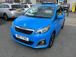 Blue Used 2017 Peugeot 108 Allure Hatchback | £5,495 (Fair price)