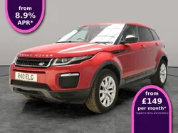 Red Used 2016 Land Rover Range Rover evoque SE SUV | £9,432 (Fair price)