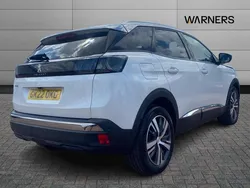 White Used 2022 Peugeot 3008 Allure Premium SUV | £17,995 (Fair price)