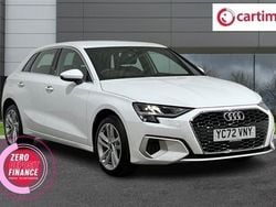 White Used 2022 Audi A3 Sportback Sport Hatchback | £25,020