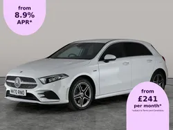 White Used 2020 Mercedes A250 AMG line Hatchback | £16,803 (Fair price)