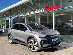 Grey Used 2024 Audi Q4 e-tron Black Edition SUV | £35,990 (Fair price)