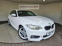 White Used 2017 BMW 218 M Sport Coupe | £14,000 (Fair price)