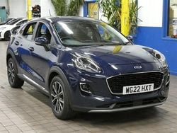 Blue Used 2022 Ford Puma Titanium SUV | £17,290