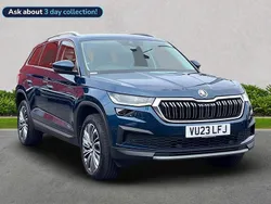 Blue Used 2023 Skoda Kodiaq SE L Executive SUV | £27,786 (Fair price)