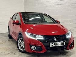 Red Used 2015 Honda Civic SR Hatchback | £6,480 (Fair price)