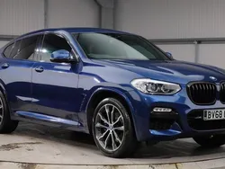 Blue Used 2018 BMW X4 M Sport SUV | £26,000 (Fair price)