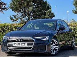 Blue Used 2018 Audi A6 S-Line Sedan | £21,995 (Fair price)