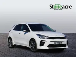 White Used 2022 Kia Rio 2 Hatchback | £14,497 (Fair price)