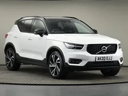 White Used 2020 Volvo XC40 R-Design Pro SUV | £22,150 (Fair price)