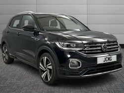 Black Used 2022 VW T-Cross R-line SUV | £20,950 (Good price)