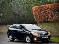 Black Used 2009 Toyota Avensis Estate | £2,899 (Fair price)