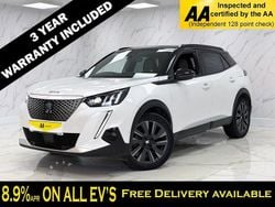 White Used 2021 Peugeot e-2008 Premium SUV | £14,595 (Fair price)