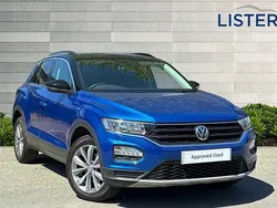 Ravenna blue Used 2020 VW T-Roc SE SUV | £15,200 (Fair price)