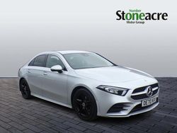 Silver Used 2020 Mercedes A200 AMG line Sedan | £18,895 (Fair price)