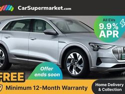 Silver Used 2020 Audi e-tron Design SUV | £21,197 (Fair price)