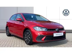 Red Used 2023 VW Polo Life Hatchback | £16,800 (Fair price)