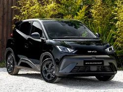 Black New 2025 BYD Dolphin Boost Hatchback | £21,195 (Fair price)