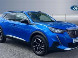Blue Used 2022 Peugeot 2008 Allure Premium SUV | £15,346 (Fair price)