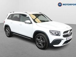 White Used 2022 Mercedes GLB200 AMG line SUV | £24,749 (Fair price)
