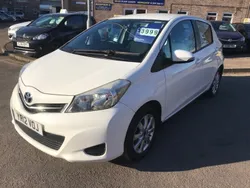 White Used 2012 Toyota Yaris Hatchback | £3,999 (Fair price)