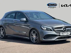 Grey Used 2017 Mercedes A180 AMG Line Premium Hatchback | £10,995 (Fair price)