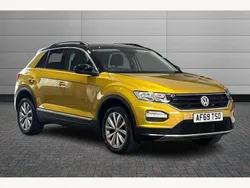 Yellow Used 2019 VW T-Roc Design SUV | £17,250 (Fair price)