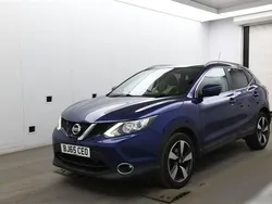 Blue Used 2015 Nissan Qashqai N-TEC SUV | £7,695 (Fair price)