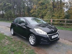 Black Used 2015 Peugeot 208 Active Hatchback | £3,495 (Fair price)