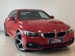 Metallic melbourne red Used 2018 BMW 420 Sport Line Coupe | £12,150 (Good price)